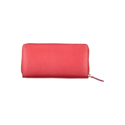 Valentino By Mario Valentino Polyethylene Women's Wallet In Red
