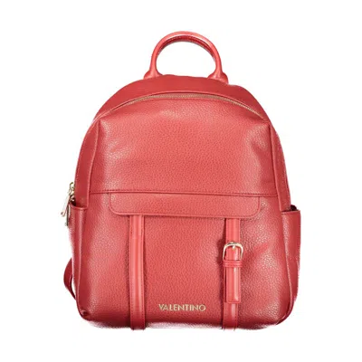 Valentino By Mario Valentino Polyurethane Women Women's Backpack In Red