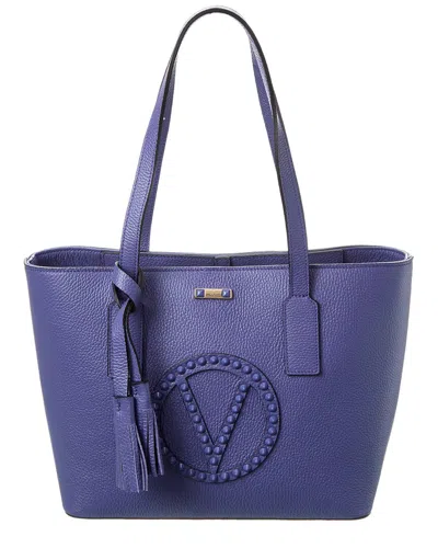 Valentino By Mario Valentino Prince Rock Leather Tote
