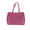Valentino By Mario Valentino Purple Polyethylene Handbag
