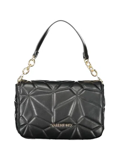 Valentino By Mario Valentino Quilted Chain-link Shoulder Bag In Black
