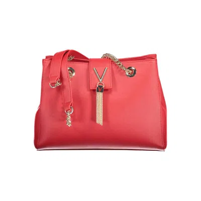 Valentino By Mario Valentino Red Polyethylene Handbag