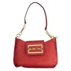 Valentino By Mario Valentino Red Polyethylene Handbag