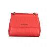 Valentino By Mario Valentino Red Polyethylene Handbag