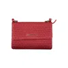 Valentino By Mario Valentino Red Polyethylene Handbag