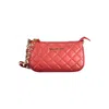 Valentino By Mario Valentino Red Polyethylene Handbag