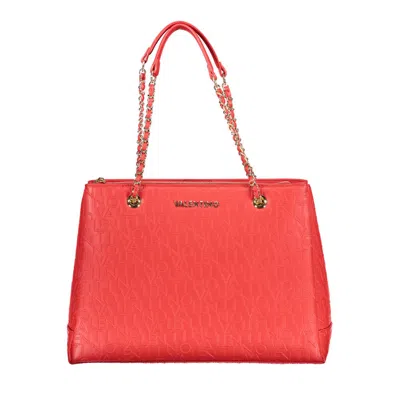 Valentino By Mario Valentino Red Polyethylene Handbag