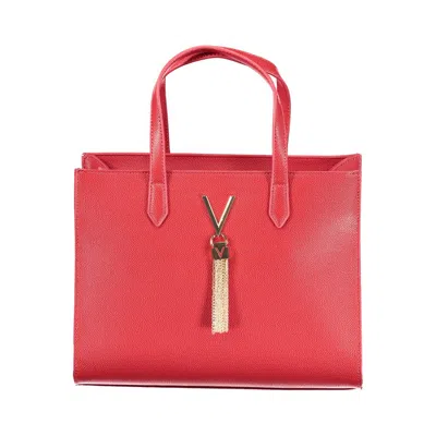 Valentino By Mario Valentino Red Polyethylene Handbag