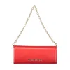 Valentino By Mario Valentino Red Polyethylene Handbag