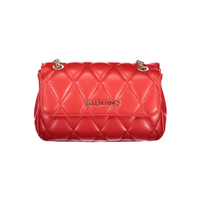Valentino By Mario Valentino Red Polyethylene Handbag