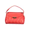 Valentino By Mario Valentino Red Polyethylene Handbag