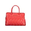 Valentino By Mario Valentino Red Polyethylene Handbag