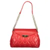 Valentino By Mario Valentino Red Polyethylene Handbag