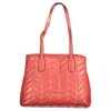 Valentino By Mario Valentino Red Polyethylene Women Handbag