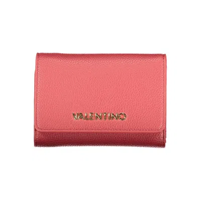 Valentino By Mario Valentino Red Polyurethane Women Wallet