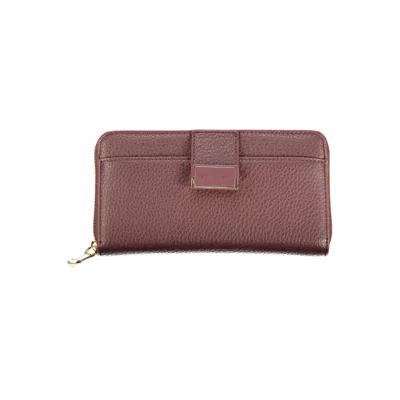 Valentino By Mario Valentino Red Polyurethane Women Wallet