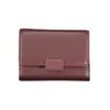 Valentino By Mario Valentino Red Polyurethane Women Wallet