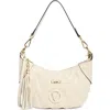 Valentino By Mario Valentino Sabrine Diamond Quilted Shoulder Bag In Marshmallow