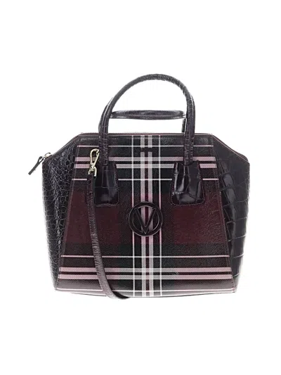 Pre-owned Valentino By Mario Valentino Satchel In Burgundy