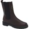 Valentino By Mario Valentino Senna Lug Sole Boot In Brown