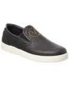 Valentino By Mario Valentino Shira Leather Slip-on Sneaker