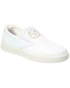 Valentino By Mario Valentino Shira Leather Slip-on Sneaker
