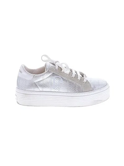 Pre-owned Valentino By Mario Valentino Sneakers In Gray