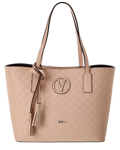 Valentino By Mario Valentino Soho Medallion Leather Tote In Pink