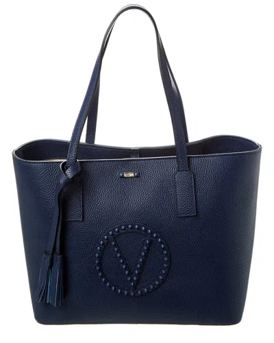 Valentino By Mario Valentino Soho Rock Leather Tote