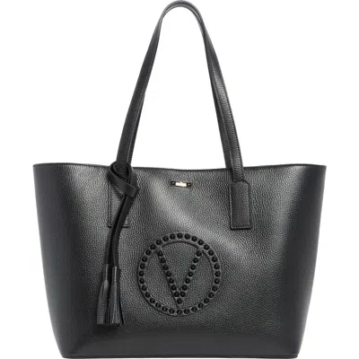 Valentino By Mario Valentino Soho Rockstud Tote Bag In Black
