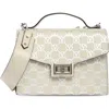 Valentino By Mario Valentino Titti Monogram Top Handle Bag