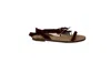 Valentino By Mario Valentino Valentino Flat Sandals In Red Leather In Red