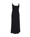 Valentino By Mario Valentino Valentino Garavani Sleeveless Maxi Dress In Black Silk In Black