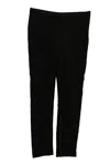 Valentino By Mario Valentino Valentino Lace Pants With Side Zip In Black Viscose In Black