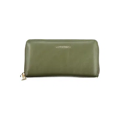 Valentino By Mario Valentino Verde Polyurethane Women Wallet In Green