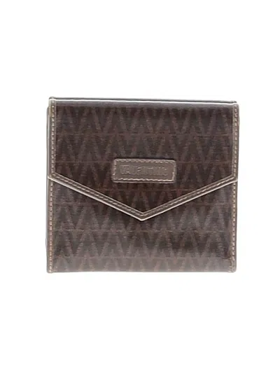 Pre-owned Valentino By Mario Valentino Wallet In Brown