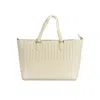 Valentino By Mario Valentino White Polyethylene Handbag