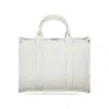 Valentino By Mario Valentino White Polyethylene Handbag