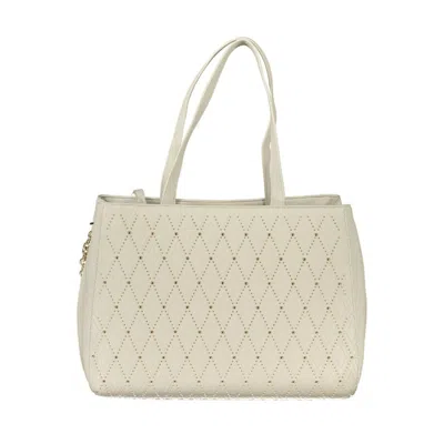 Valentino By Mario Valentino White Polyethylene Handbag