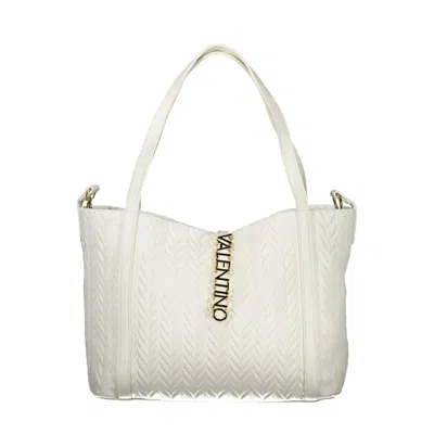 Valentino By Mario Valentino White Polyethylene Handbag