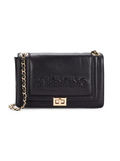 Valentino By Mario Valentino Women's Alice Leather Shoulder Bag In Black