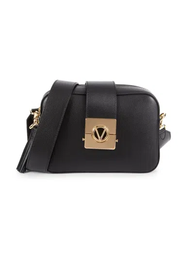 Valentino By Mario Valentino Women's Babette Bonbon Leather Shoulder Bag In Black