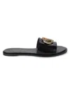 Valentino By Mario Valentino Bugola Slide Sandal In Black