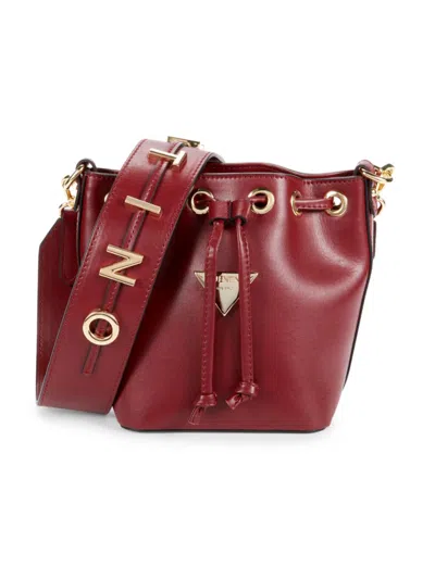 Valentino By Mario Valentino Women's Jules Valnt Chianti Leather Shoulder Bag