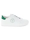 Valentino By Mario Valentino Petra Sneaker In White Green