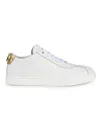 Valentino By Mario Valentino Women's Sandy Leather Low-top Sneakers In White Gold