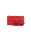 VALENTINO BY MARIO VALENTINO WOMEN'S STUDDED QUILTED LEATHER WRISTLET POUCH