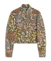 Valentino Vlogo Floral Jacquard Single-breasted Jacket In Multi