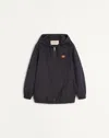 Valentino Garavani Nylon Hooded Jacket With Drawstring