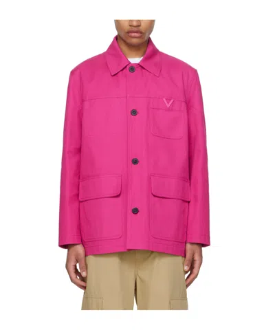 Valentino Pink Caban Jacket